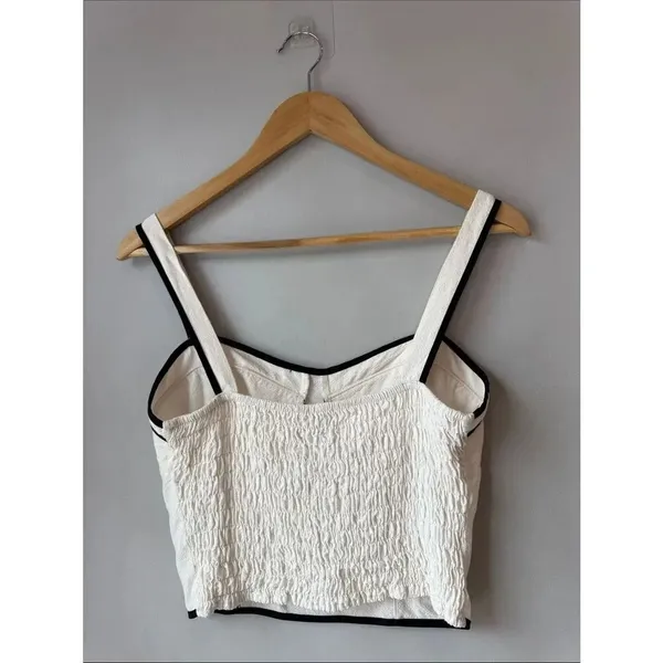 Sienna Sky Linen Blend Crop Tank Top - Image 4