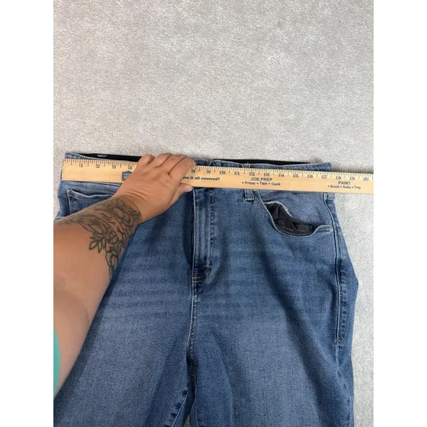 lularoe cropped boot cut jeans womens 36‎ - Image 5