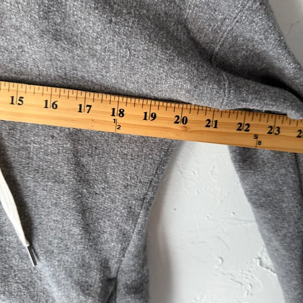 J Crew Gray Cowl‎ Neck Sweatshirt Pullover Women Size S Cotton Wool Miniamlist - Image 3