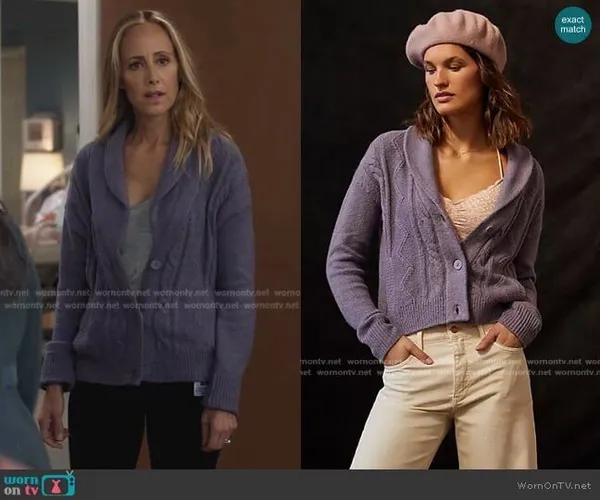 Anthropologie Pilcro Cable Knit Cardigan - Image 2