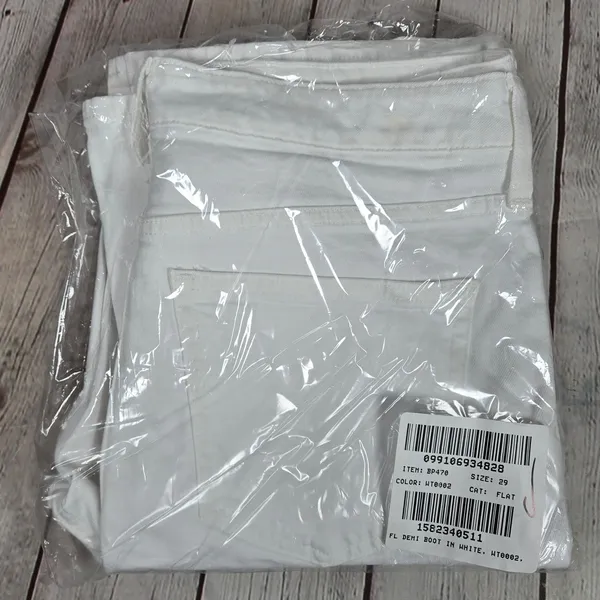 J. Crew Full-length demi-boot jean in‎ white wash 29 BP470 NWT - Image 11