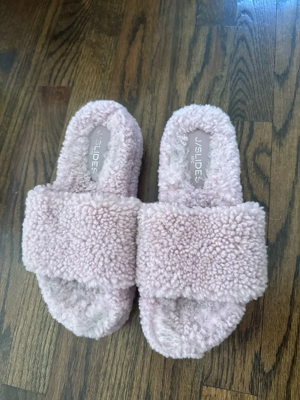 J Slides Purple Fuzzy Platforms - Image 2