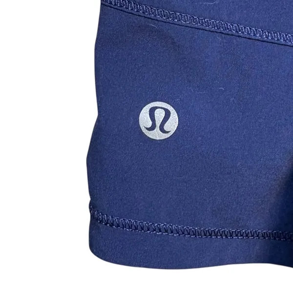 Lululemon‎ Pace Setter Skirt Blue Pleated Running Tennis Skort Women Size 6 - Image 9