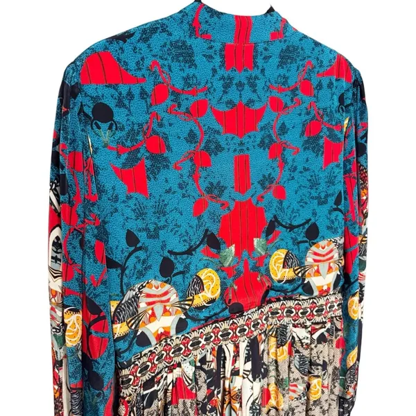 Anthropologie Bhanuni by Jyoti Allura Colorful Boho Maxi Dress SZ M - Image 9