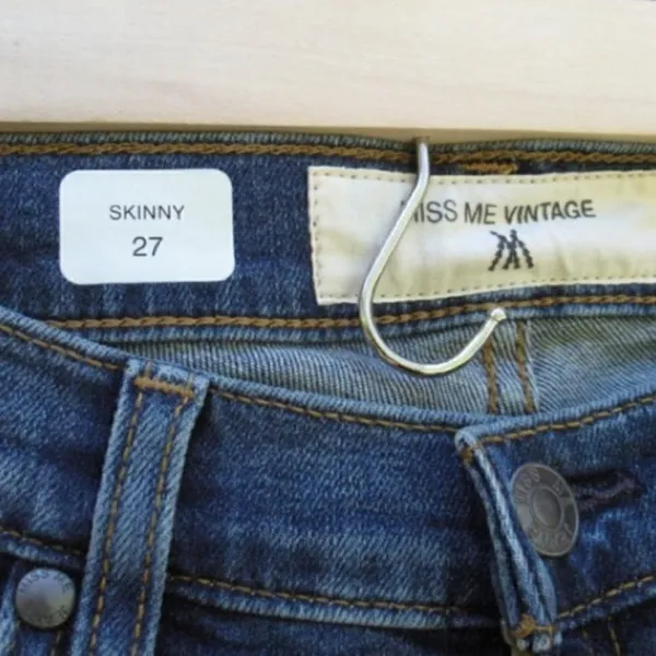 NWT Miss Me Blue Skinny Moto Jeans - Image 9