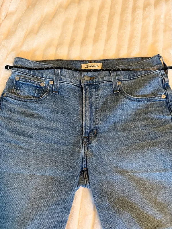 Madewell Midrise Cropped Jeans, 28 - Image 3