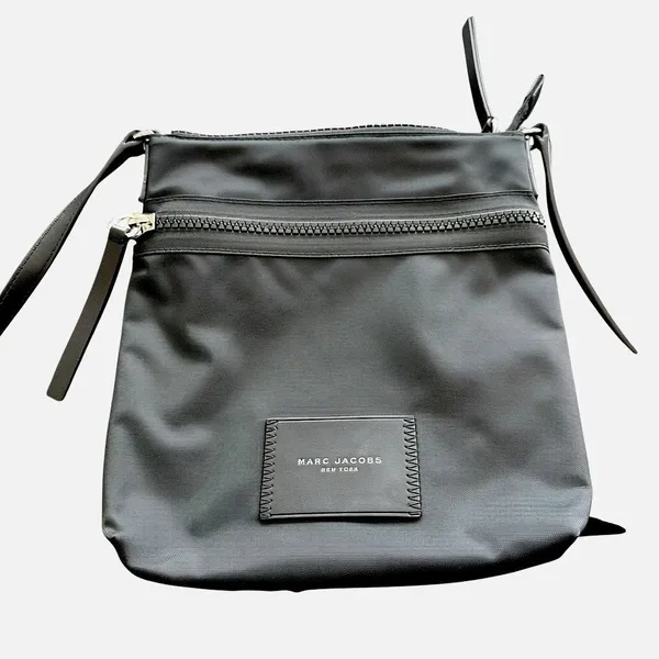 Marc Jacobs Biker North South Black Nylon Crossbody Bag - Image 2