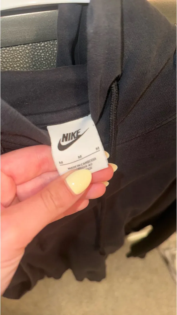 Black Nike hoodie  - Image 4
