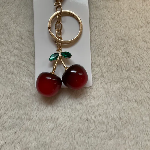 Cherry Purse Key Fob Red - Image 6
