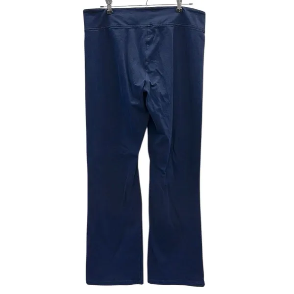 Lauren Ralph Lauren Navy Blue Straight Leg Stretch Legging Pants Womens Large - Image 4