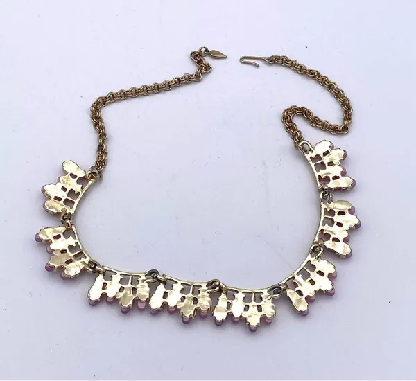 Vintage Pink/Purple Necklace - Image 10