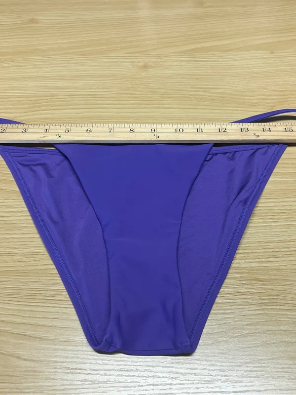 CUUP The String Bikini Swim Bottom Ultraviolet Purple NWT Size XL - Image 8