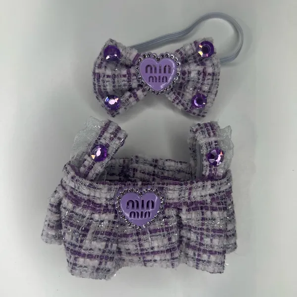Pop Mart The Monsters Macaron Have a Seat Labubu Designer Clothing Outfit - Image 3