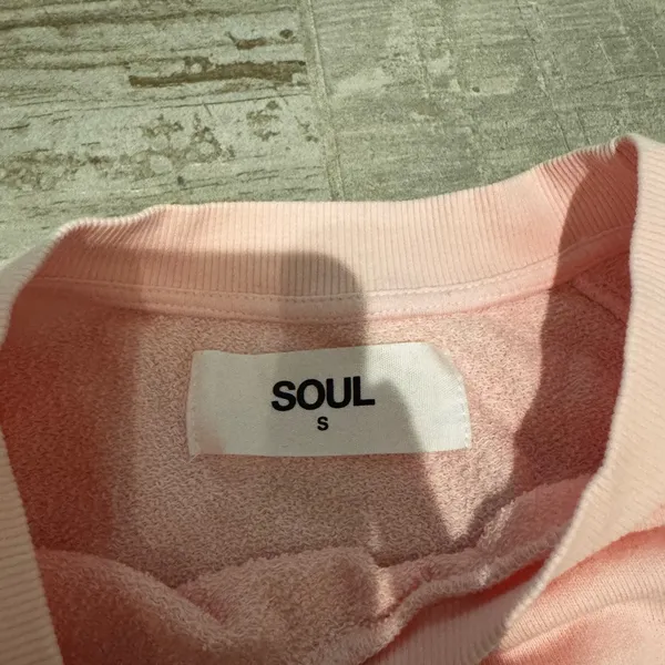 SoulCycle Light Pink Women's Crewneck Sweatshirt - Image 5