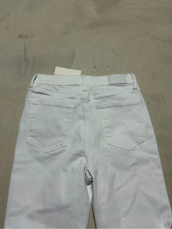 Pistola NWT Lennon crop boot Women’s White Jeans 29 MSRP$148 - Image 10