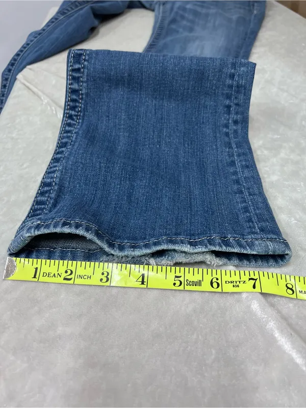 Miss Me bootcut Star-Embellished Jeans Designer Americana 4th of July size 28 - Image 12