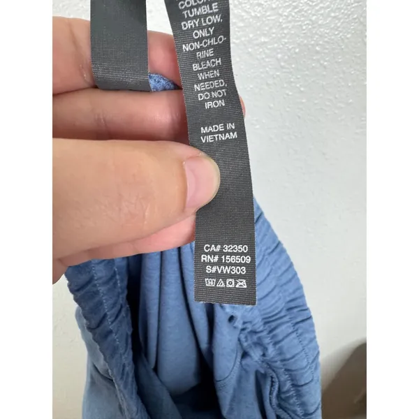 Vuori Performance Jogger Blue Heathered Yoga Training Pants VW303 Womens XS - Image 5