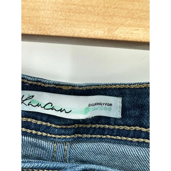 Kancan Estilo Bootcut High Rise Button Fly Jeans Women's Size 31‎ - Image 6