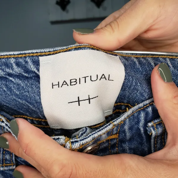 Habitual Cargo Extra Wide-Leg Jeans Size 4/27 - Image 5