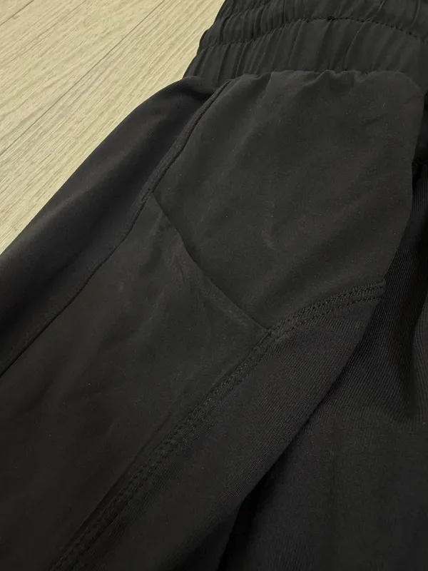Athleta Black Drawstring Skort Size Small Built-In Shorts Zip Pocket Golf Tennis - Image 7