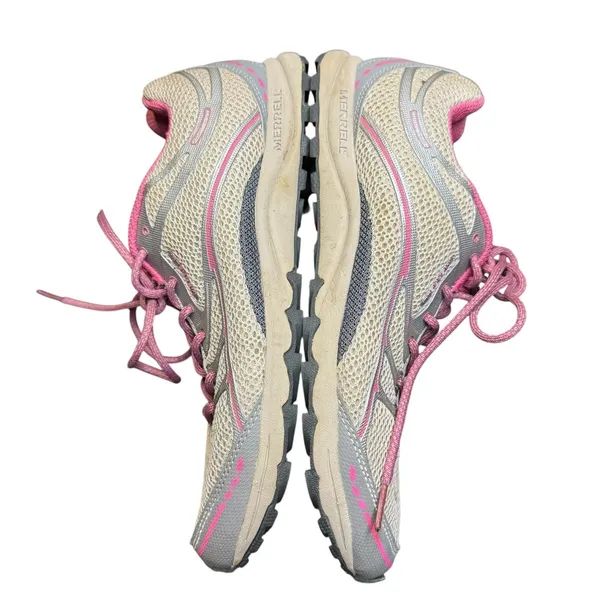 Merrell Shoes Womens Size 10 Beige Pink Mesh Trail Running‎ Sneakers J074908 - Image 6