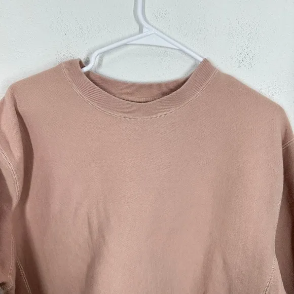 Mayfair The Label Rose Pink Self Love Club‎ Embroidered Crewneck Sweatshirt - Image 6
