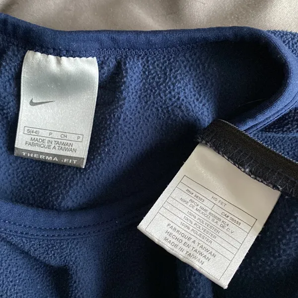 Nike Navy Fleece Crewneck - Image 7