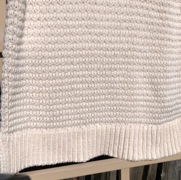 Madewell Cream Knit Tank Sweater Vest | Size S - Image 8