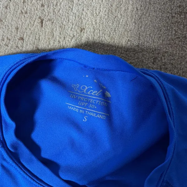 Xcel Womens Blue Short Sleeve Rash Guard‎ UPF 30+ Swim Top WLM43511 Size S - Image 4