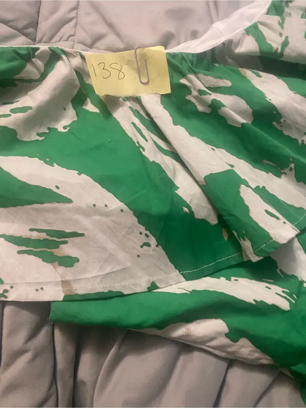 Flying Tomato green and White Lightweight Blouse - Image 15