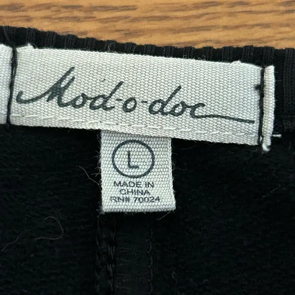 Mod o doc Long Sleeve Top Black Size L - Image 9