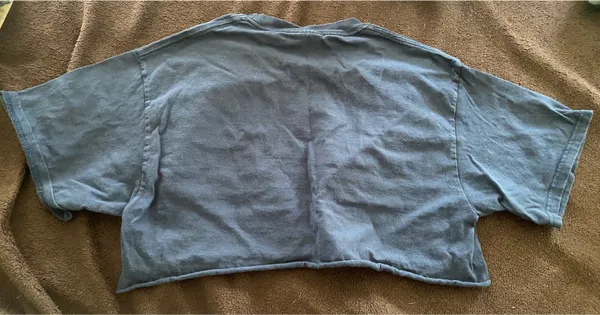 UCONN Engineering Crop Top Blue - Image 2