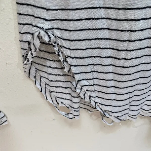 VICI Lovestitch super distressed‎ striped long sleeve - Image 7