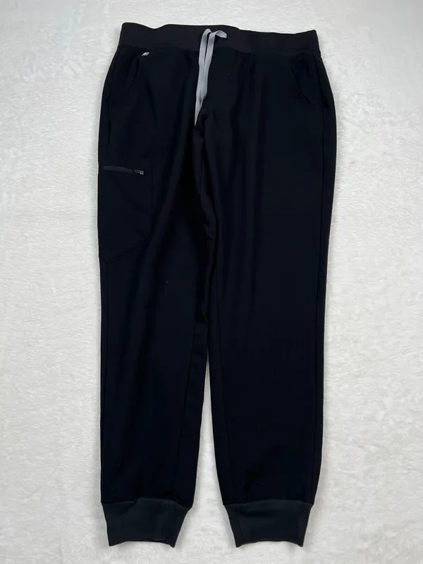 Figs Set Black Casma Scrub Top Zamora Joggers L - Image 5