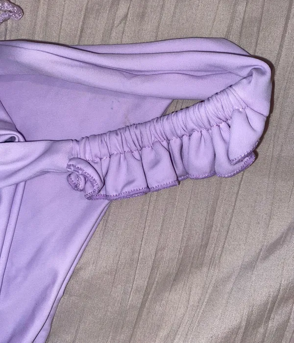 pastel purple bathing suit bottoms Size M - Image 3