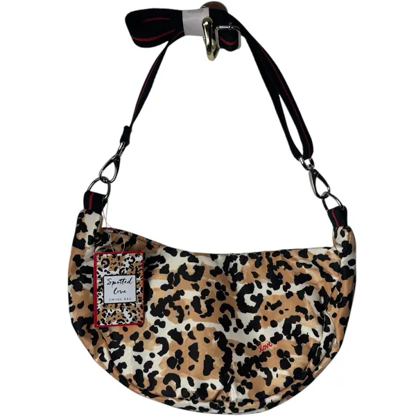 NEW Brighton Spotted Love Swing‎ Bag Leopard Animal Print Travel Chic Luxury - Image 5
