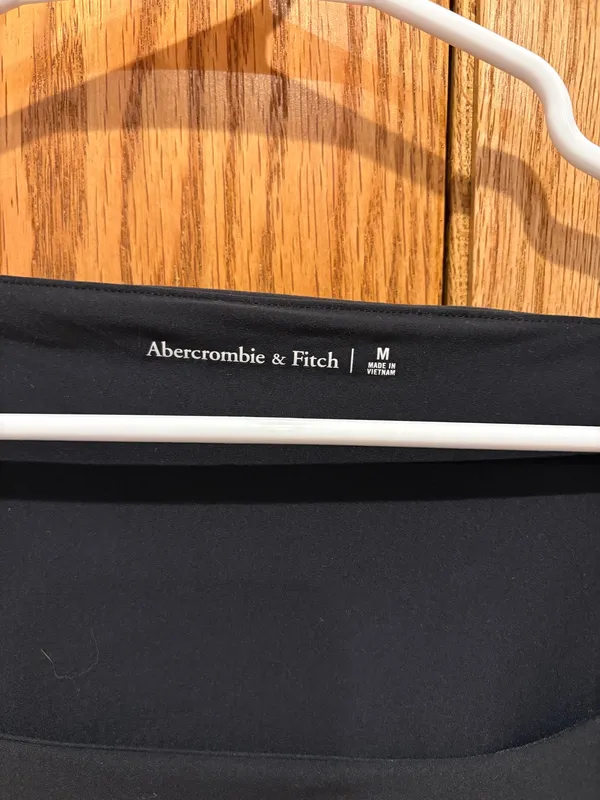 Abercrombie Bodysuit Long Sleeve Black - Image 4