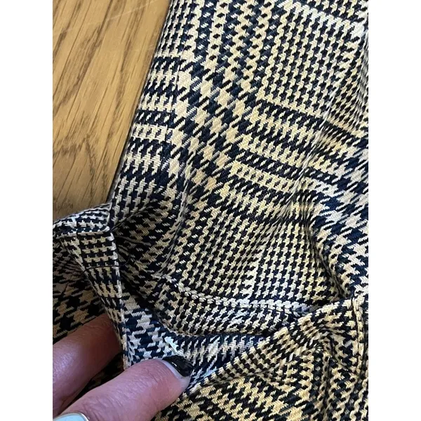 Vintage Stirling‎ Cooper Checkered Blazer Jacket Size 8 Business - Image 12