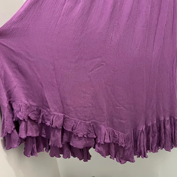 Free People Lavender Strapless Lace Maxi Dress - Image 14