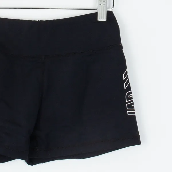 IAB MFG Womens Black Performance Workout Shorts Size Medium Athletic Activewear - Image 2