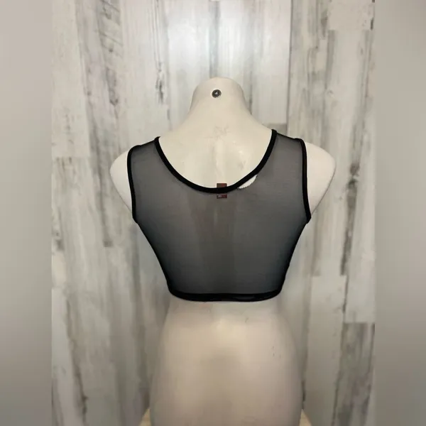Crop top Black - Image 2