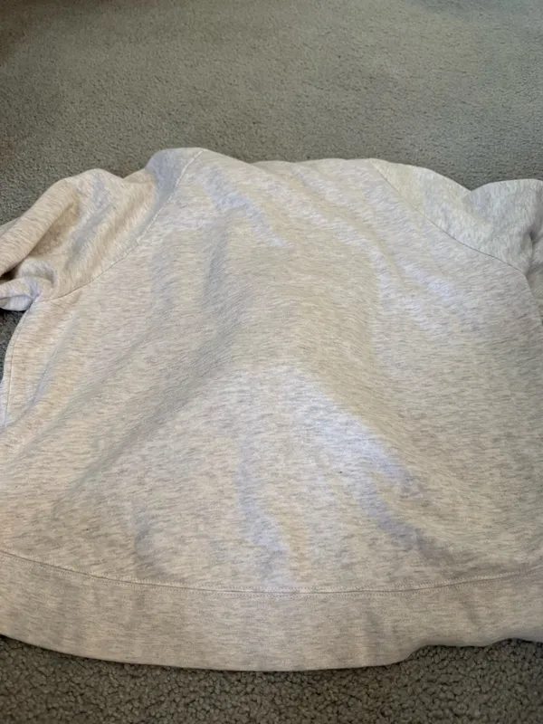 Nike Hoodie Pullover Grey - Image 3
