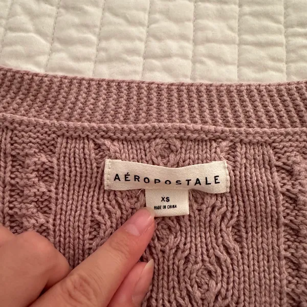 Cable Knit Sweater - Image 3