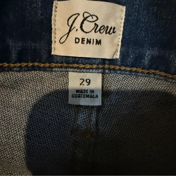 J.Crew Demi-Boot Crop Jeans Women’s Size 29 Medium Wash High Rise‎ Homestead - Image 6