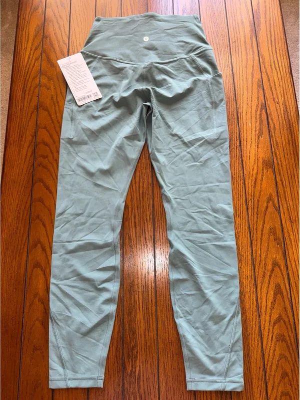 Lululemon Align With Pockets High-Rise 25” Tidal Teal Size 6 NWT - Image 2