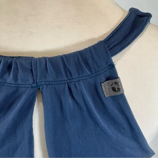 Oiselle Blue Mio Mesh Mini Active Dress in blue size 8 - Image 7