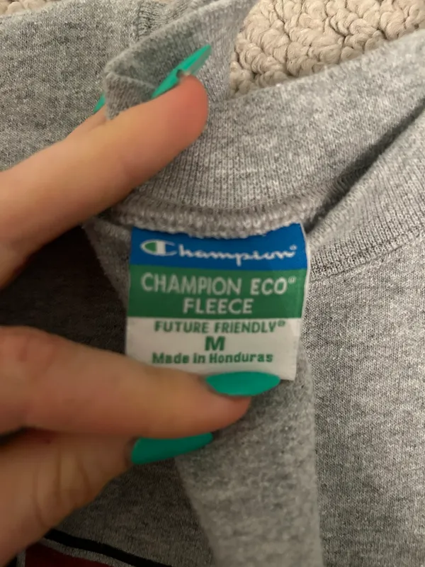 Champion College Crewneck Grey - Image 3