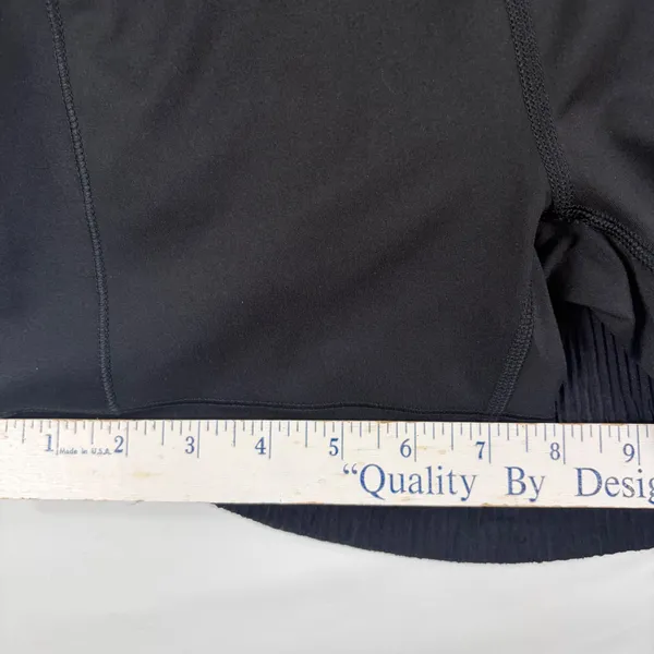 All in Motion Black Pleated Active Dress‎ V-Neck Built-in Shorts Pockets Small - Image 10