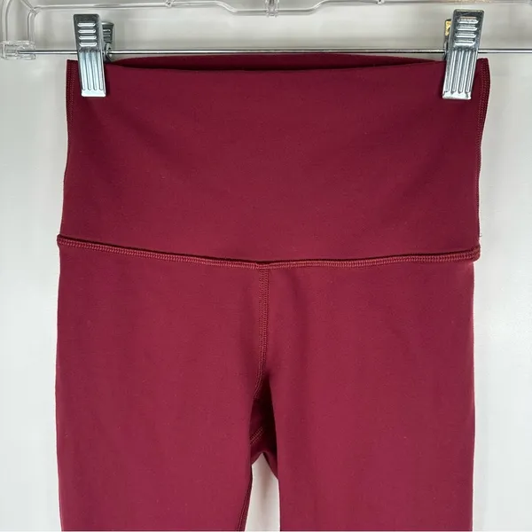Lululemon Wunder Under Hi-Rise Tight 28” in Ruby Wine - Image 6