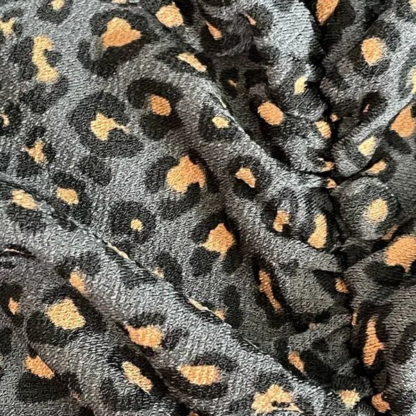 Express Leopard Print Ruched Babydoll Top Size Medium - Image 5